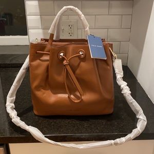 Cole Haan Leather Bucket Bag